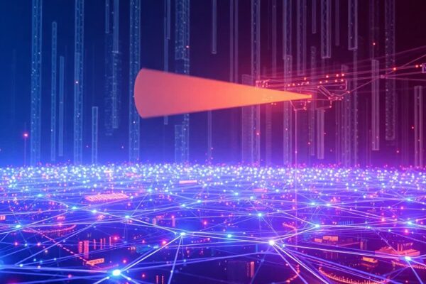 a digital image of a network