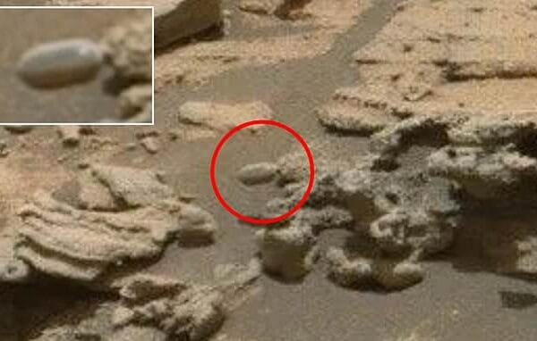 Tic Tac UFO Spotted on Mars