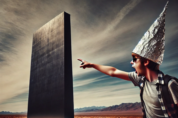 Mysterious Triangular Tower at Area 51