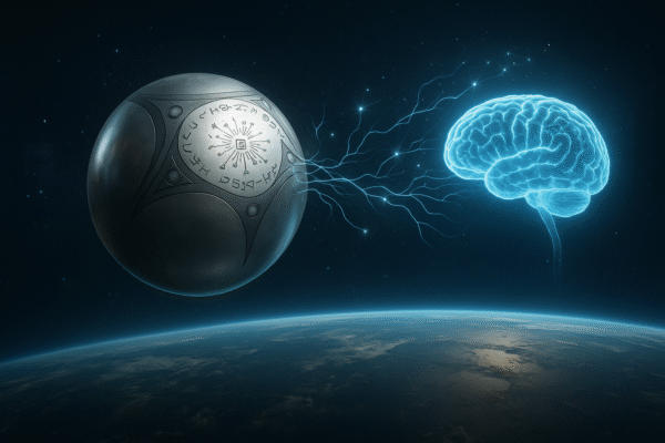 Consciousness controlling the Buga Sphere