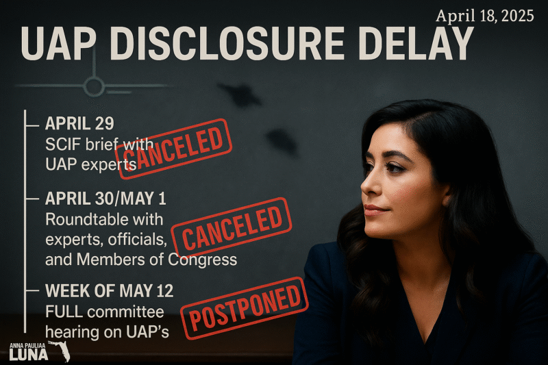UAP Disclosure Delay